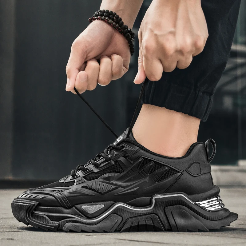 Abhoth Men Running Shoes 2021 Trend Sport Shoes Men Lightweight Comfortable Walking Shoes Men Sneakers Breathable Zapatillas 44