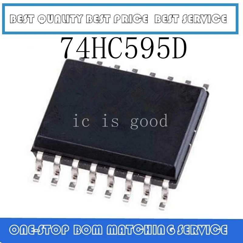 

20PCS~100PCS 74HC595 74HC595D SOP-16 Best quality