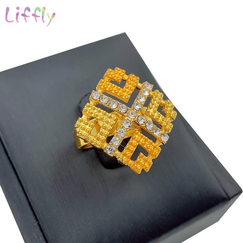 Женский комплект украшений в этническом стиле ожерелье серьги кольцо