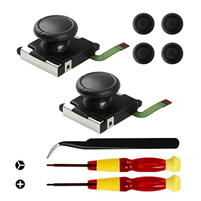 Сменные Наборы инструментов для ремонта пульта Джойстик 3D аналоговый джойстик