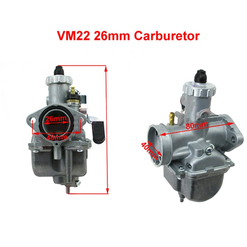 26 мм VM22 3847 карбюратор комплект подходит для Honda GX200 Predator 212cc 196cc мини велосипед