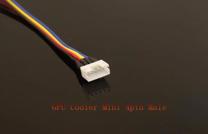 5 шт./лот охлаждающий вентилятор для ПК стандартный 4-контактный разъем