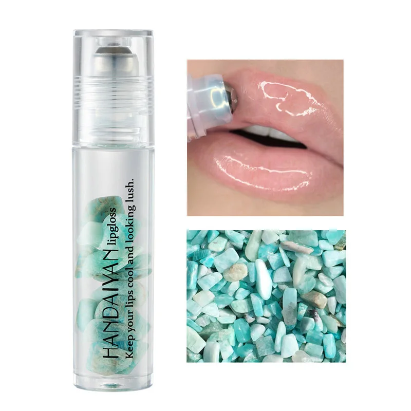 

Lip Gloss Crystal Stone Ball Lip Balm Lip Moisturizing Lip Oil Lip Gloss Nourishing Lip Skin To Prevent Chapped and Moisturizing