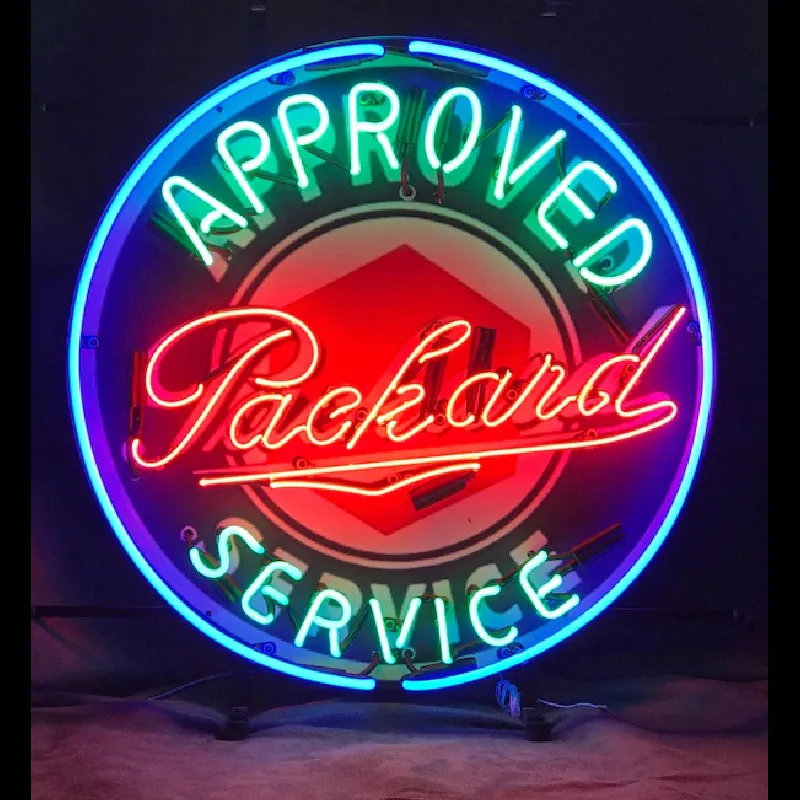 

Neon Signs for Approved Packard Service Neon Light Sign Handcrafted arcade Neon Bulb Lamps Commercial Decorate Home dropshipping