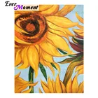 Алмазная живопись с подсолнухами, ASF1810