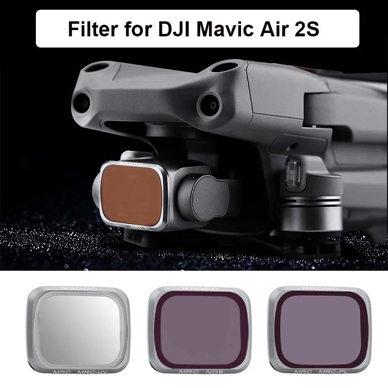 Фильтр объектива для DJI Mavic Air 2S Camera ND Filter UV CPL NDPL 4 8 16 32 64 Sets поляризатор нейтральной