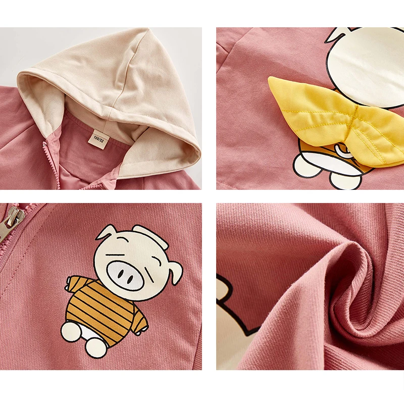 Ветровка для девочек куртка детей одежда 2019 милая верхняя с 3d-изображением