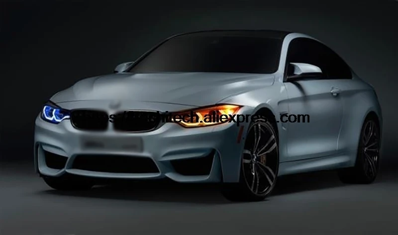 Белый и желтый поворотный сигнал концепция M4 знакованный стиль светодиодный