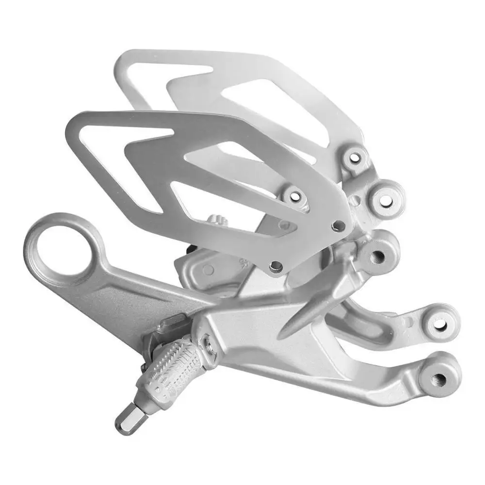 Мотоциклетная пара L &amp R передний всадник порошковый подножек Для Ног Кронштейн