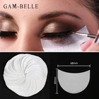GAM-BELLE Beauty 100 шт Тени для век щит под глазами патчи одноразовые тени для век протектор наклейки накладки для глаз макияж применение