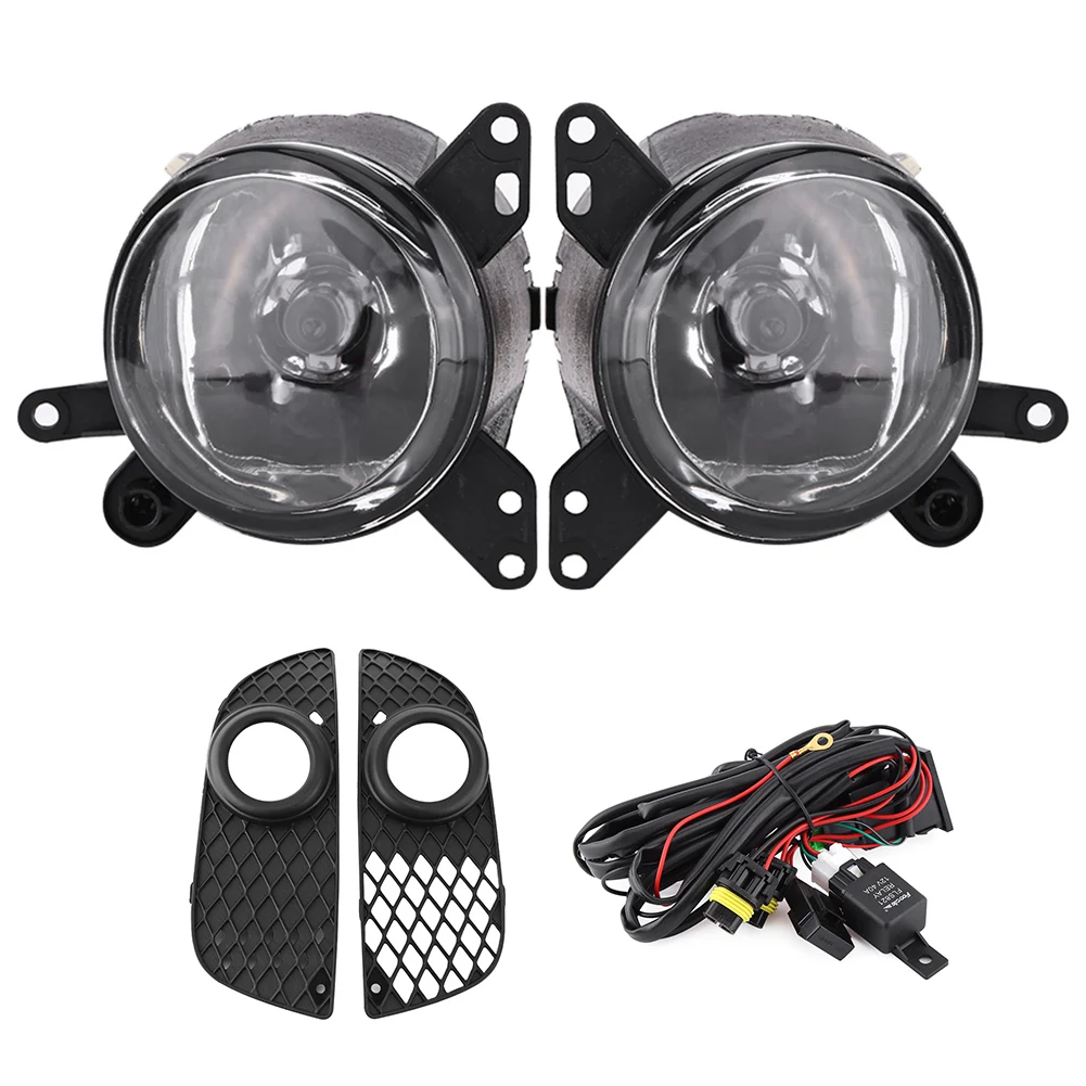 

2Pcs Car Front Bumper Grille Fog Light Lamp With Switch Kit For Mitsubish Lancer 08-13