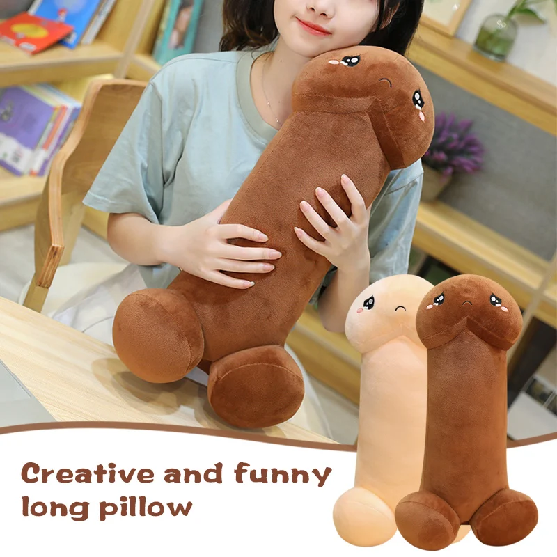 

Cute Soft Plush Simulation Doll Long pillow Plush Cushion Stress Reliever Toy Tintin pillow Boyfriend rag doll Spoof Gift