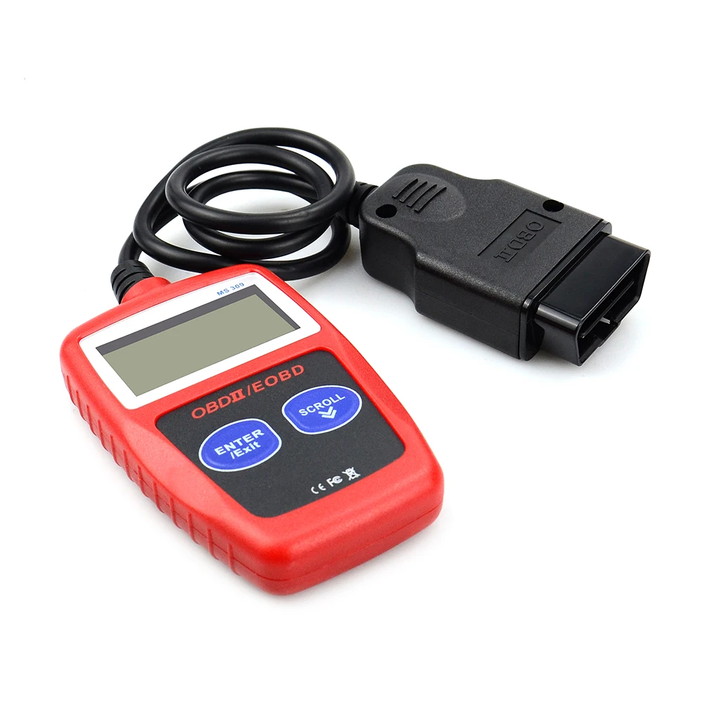 Сканер кодов MS309 CAN BUS OBD2 считыватель автомобиля EOBD OBD II диагностический