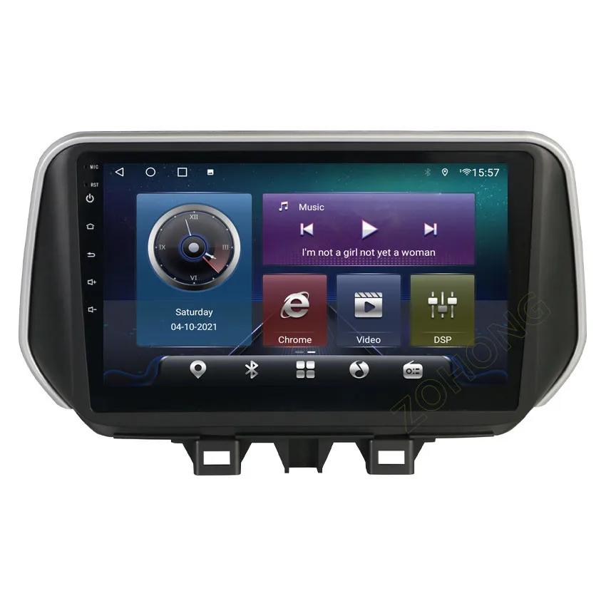 DSP 4G Android 10 для Hyundai Tucson IX35 2018 2019 2020 GPS аудио стерео автомобильное радио
