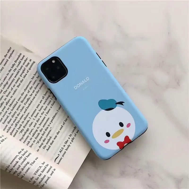 Милый чехол с мультяшным медведем, Кроликом, уткой для iphone 7, 8, 6, 6s PLUS, мягкий силиконовый чехол, задняя крышка для iphone X, XS, MAX, XR, 11 pro, max, Новинка - Цвет: 22