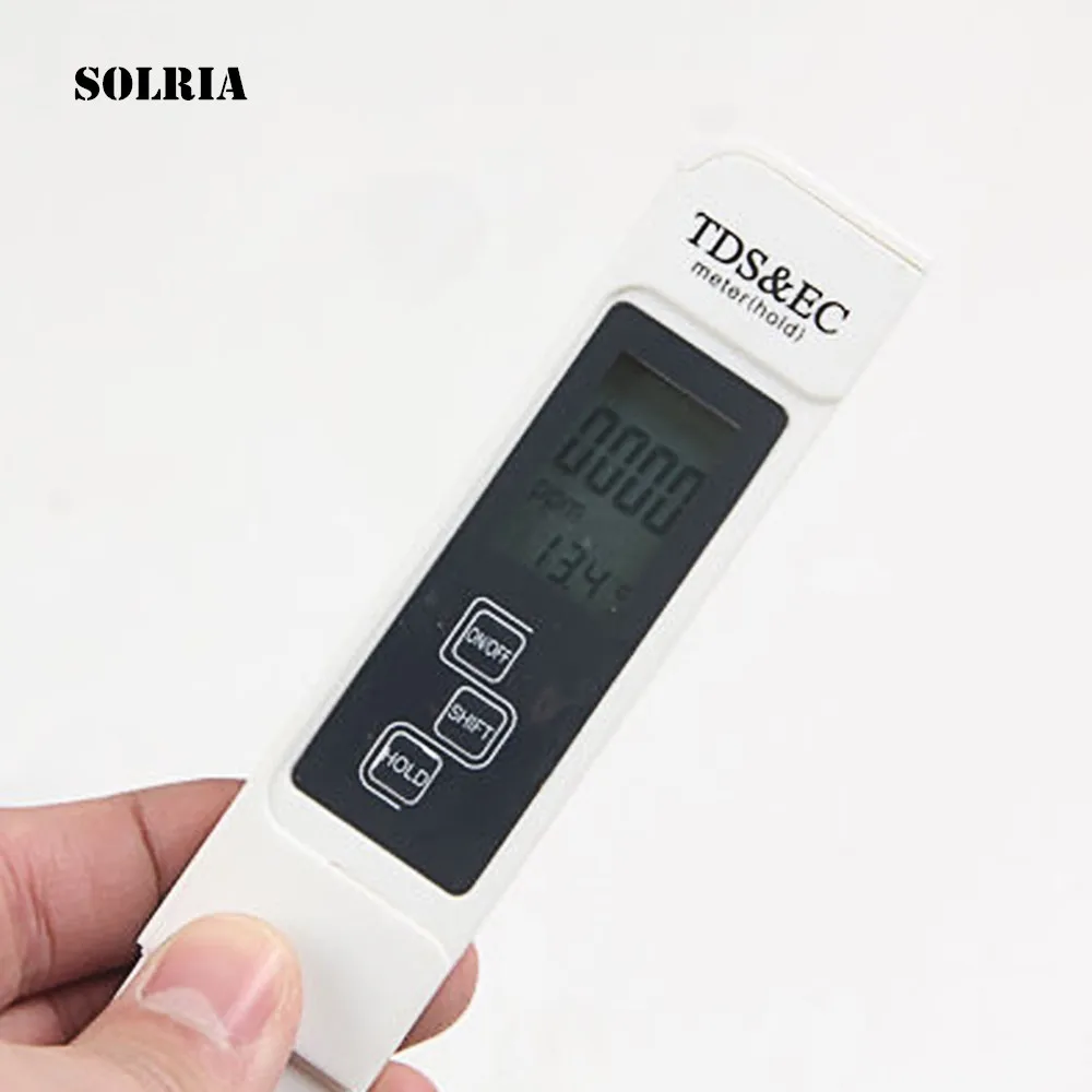 Цифровой Электрический рН тестовый карандаш Измеритель проводимости тест на