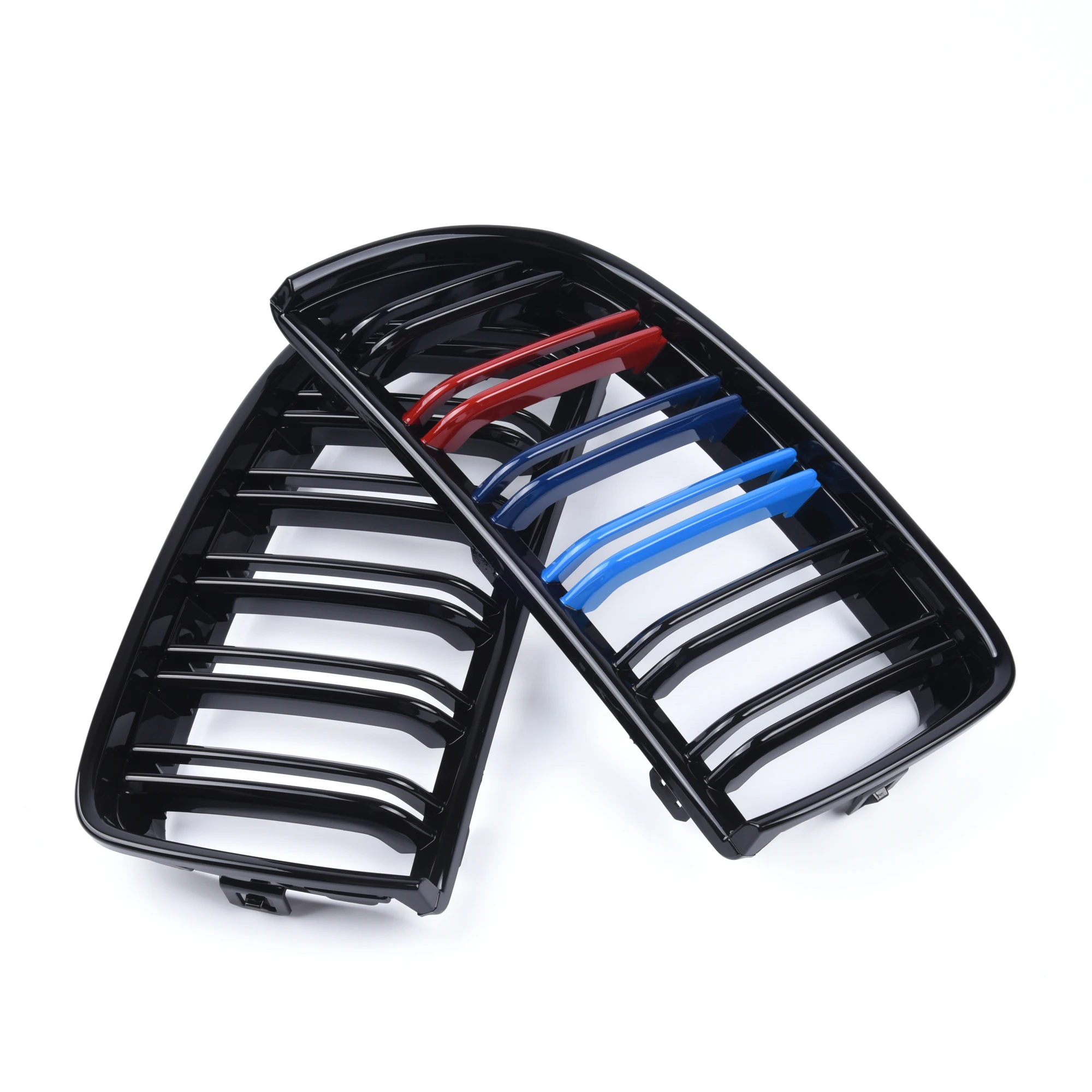 Передний глянцевый черный гриль M Color Fit BMW 3 Series E90 E91 2005 - 2008 325xi 320i 325i 328i 330i 335i xDrive |