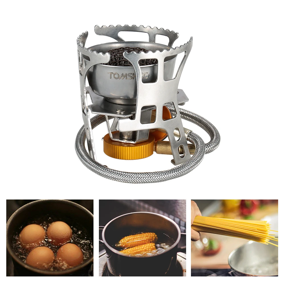 Складная туристическая горелка TOMSHOO газовая плита для пикника приготовления