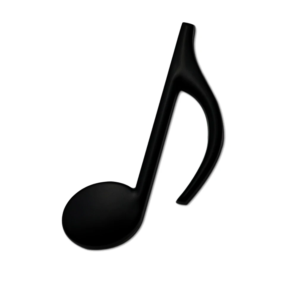 

DSYCAR, 1 шт., автомобильная светодиодная 3D Музыкальная нота, автомобильный логотип, наклейка на багажник автомобиля, наклейка для большинства автомобилей