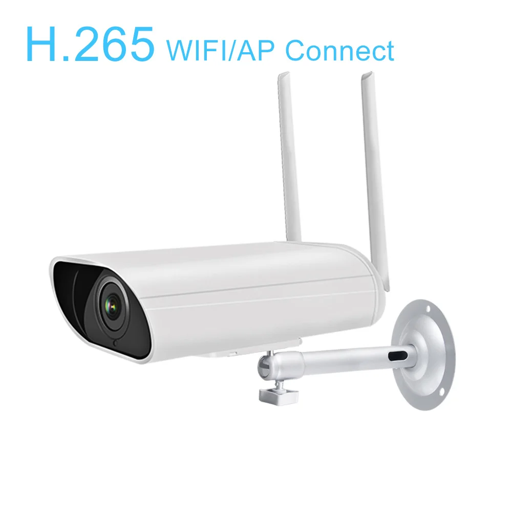 Камера видеонаблюдения HD 1080P H.265X водонепроницаемая беспроводная Wi-Fi с функцией