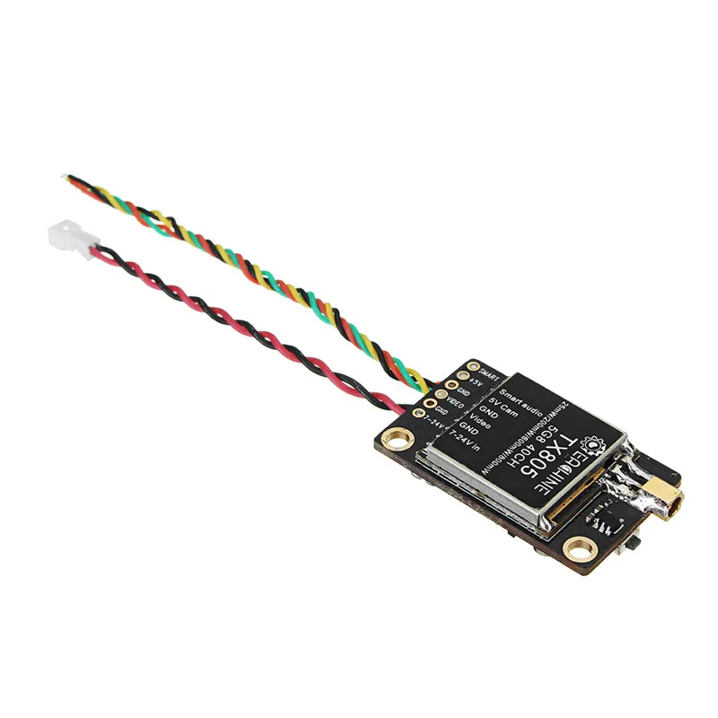 Передатчик mW FPV VTX светодиодный дисплей с поддержкой OSD/Pitmode/Smartaudio TX805 5 8 ГГц 40
