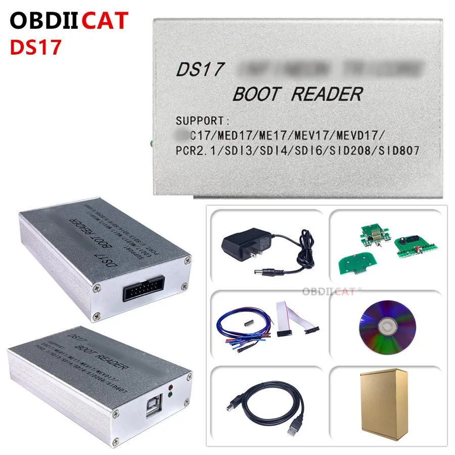

DHL Free New Updated version DS17 Boot Reader DS 17 Ecu Chip Tuning Tool Support EDC17 for BDM100
