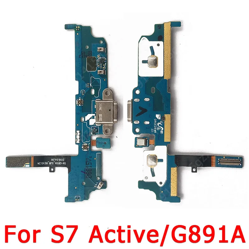 Оригинальный зарядный порт для Samsung Galaxy S7 Active G891A USB-плата зарядки печатная плата
