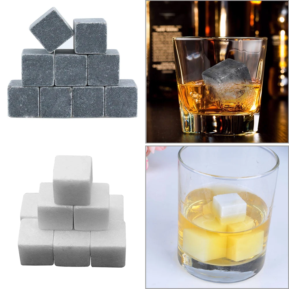 Камни кулер ледяные камни кубики виски мрамор многоразовый скотч с сумкой для