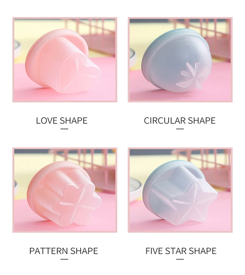 TWDW 4 шт./компл. Симпатичные тапочки с узором в виде Форма яйцо пресс-форм Еда Класс