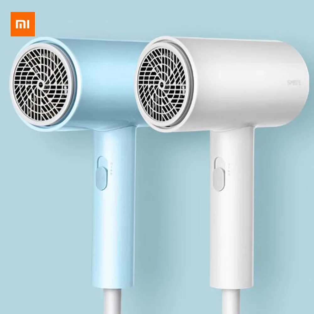 Новейший мягкий фен Xiaomi Mijia Youpin с отрицательными ионами(молодежное издание) 3 класса можно выбрать 2 цвета