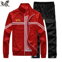 new tracksuit men two piece jacketpant clothing sets casual training track suit sportswear sweatsuits man basketball sport suit