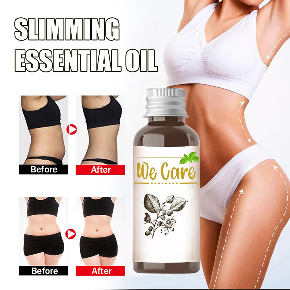 

30ML Body Slimming Essential Oil Herbal Body Massage Oil Promote Fat Burning Weight Loss Tightening Body Shaping Essential Oil