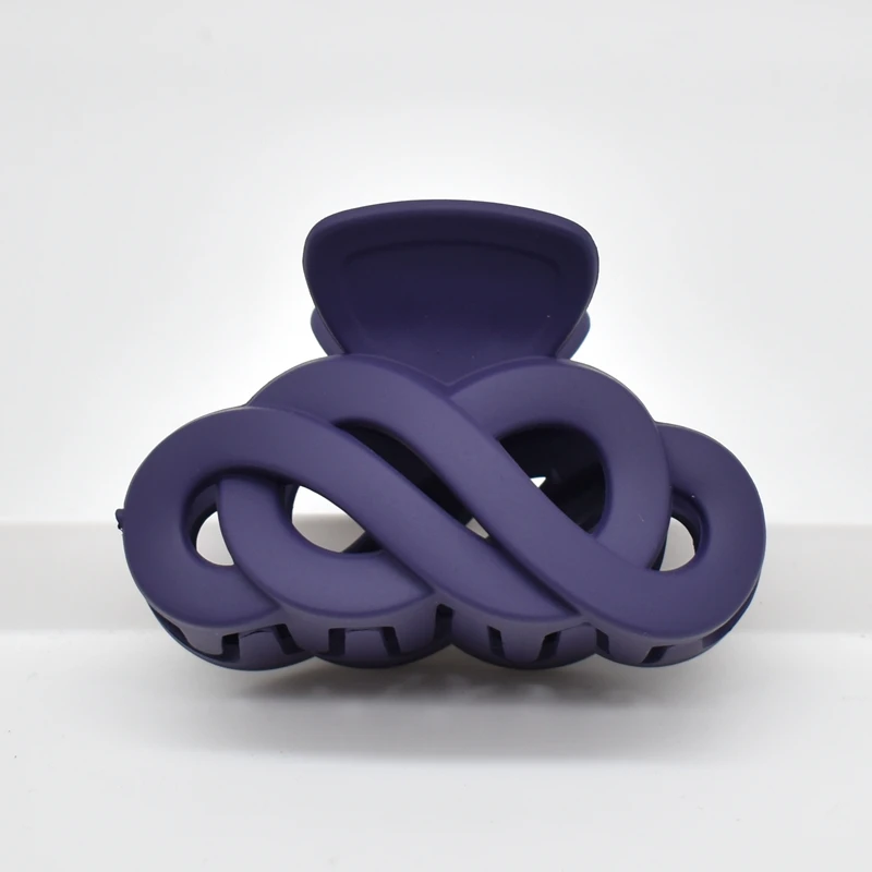 Женская заколка краб для волос черная акриловая Заколка зажимы большого размера|