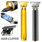 Машинка для стрижки волос T9, аккумуляторная, с зарядкой от USB