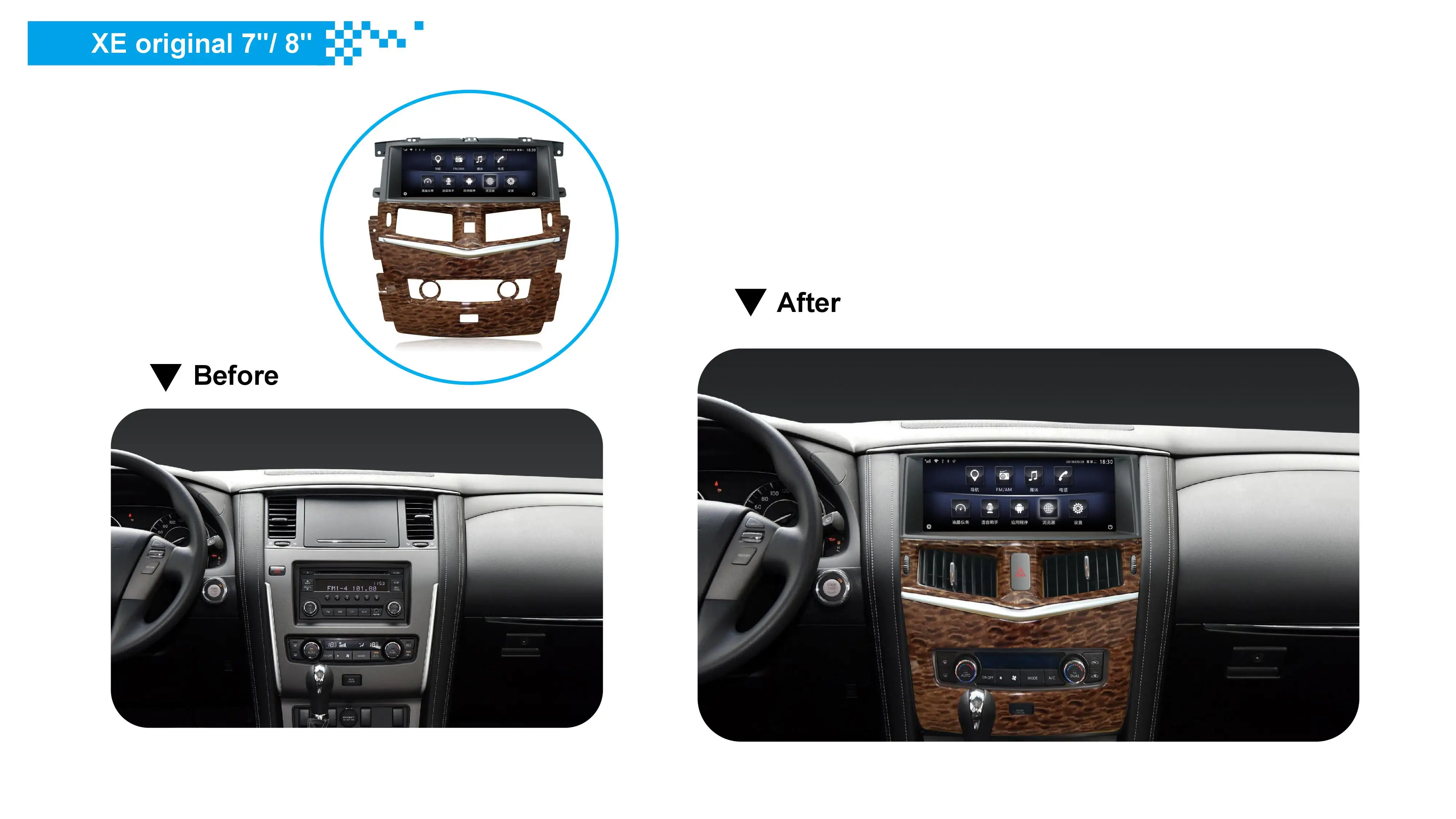 12," Tesla Android автомобильный стерео радио аудио DVD gps навигация головное устройство Sat Nav развлекательный для Nissan Patrol Infiniti QX80