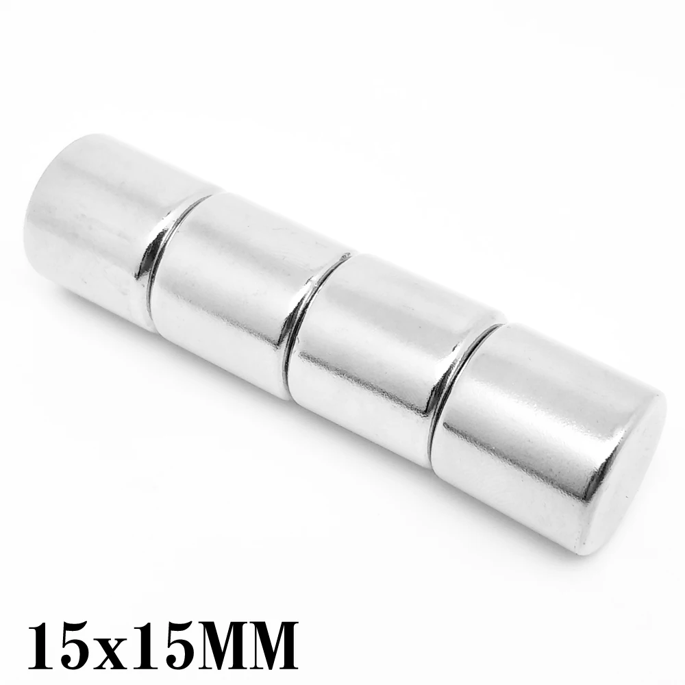 

2/5/10/15/20PCS 15x15 Neodymium Disc Magnets 15mm X 15mm Thick Strong Round Magnets N35 15x15mm Permanent Magnet 15*15 mm
