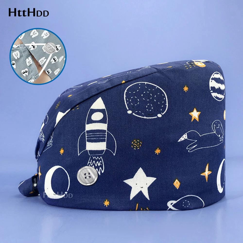 

Регулируемые унисекс хлопковые скрабы, шляпа, дышащие, повседневные аксессуары, принадлежности для кормления женщин, цветочный скраб