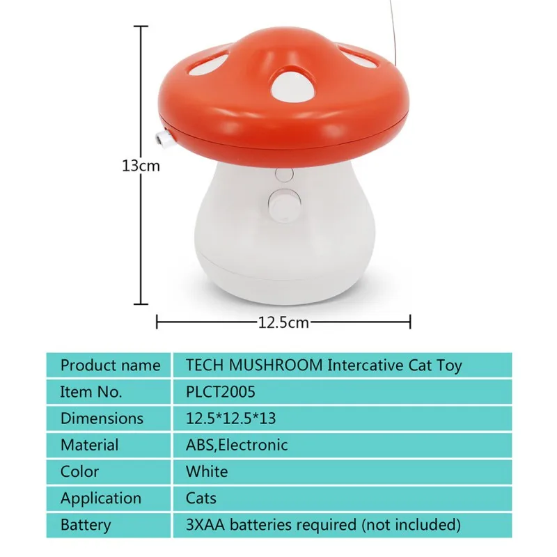 

Pet Cat Electric Turntable Led Funny Cat Toys Laser Funny Cat Sticks With Butterfly Pet Supplies