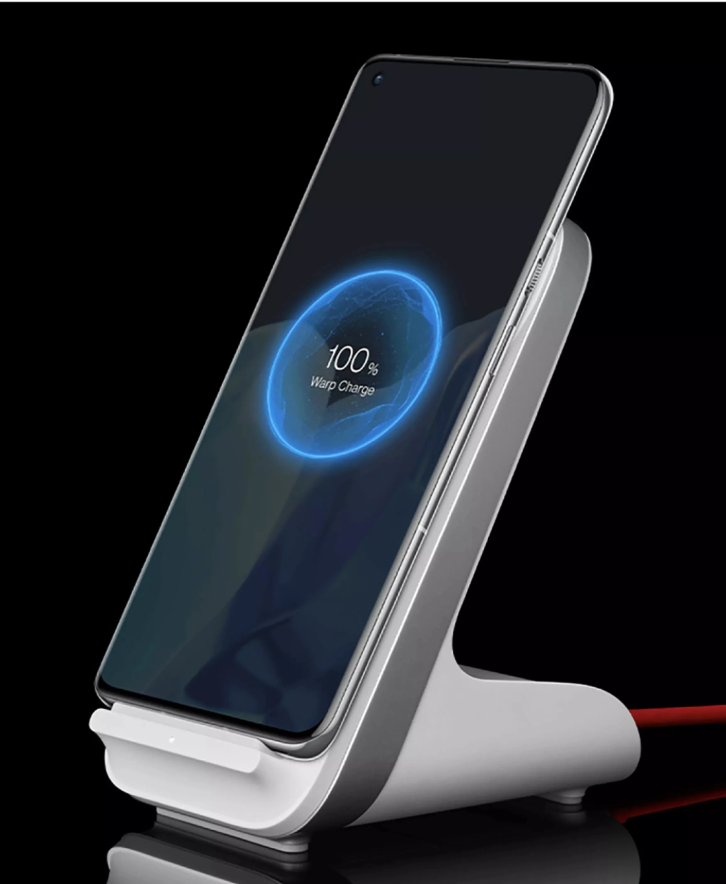 Najtaniej Oryginalna ładowarka OnePlus 9/8 Pro Warp 50 Bezprzewodowa ładowarka Biała 50 W Maksymalna Obsługa Qi PD Dla Jednego Plus 8 9 Pro Telefon