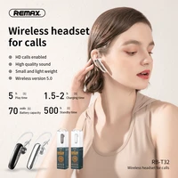 remax 2021 newest wirelessfashionable and compact anticorrosive power transfer process bluetooth headset