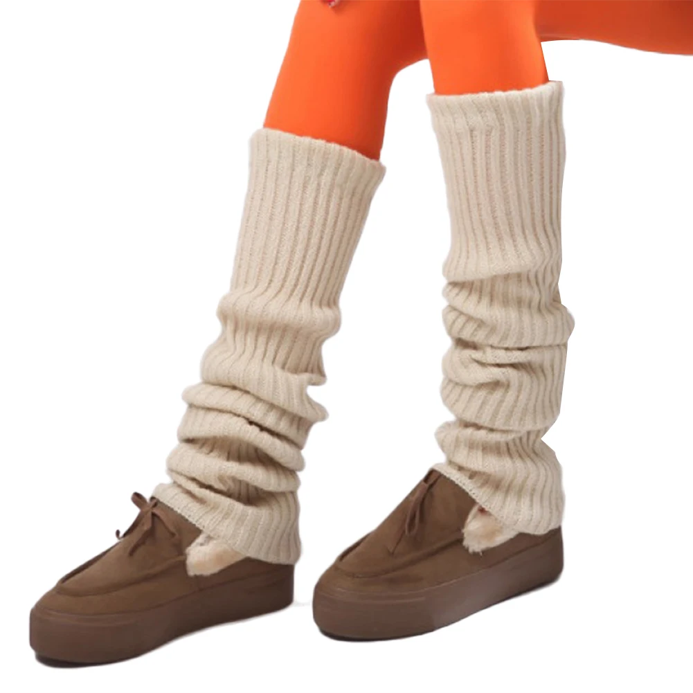 Популярные теплые гетры в европейском и американском стиле модные зимние