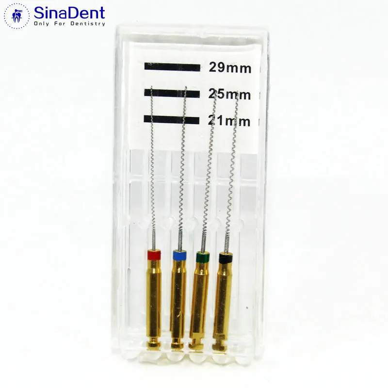 1Pack Dental Paste Carriers Root Filler Lentulo 25mm 29mm Assorted Endodontics files Dental Instruments Channel Spiral