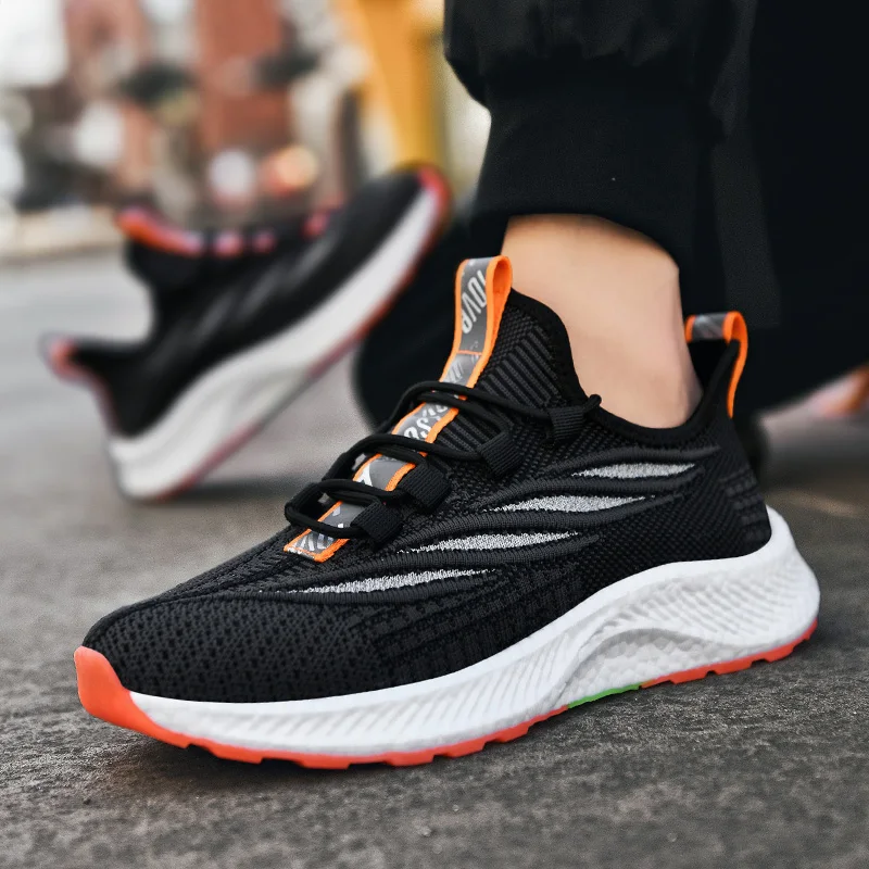 Men Sneakers Quality Running Shoes for Cushioning Wear-Resistant Autumn New Outdoor Comfortable Sports | Спорт и развлечения