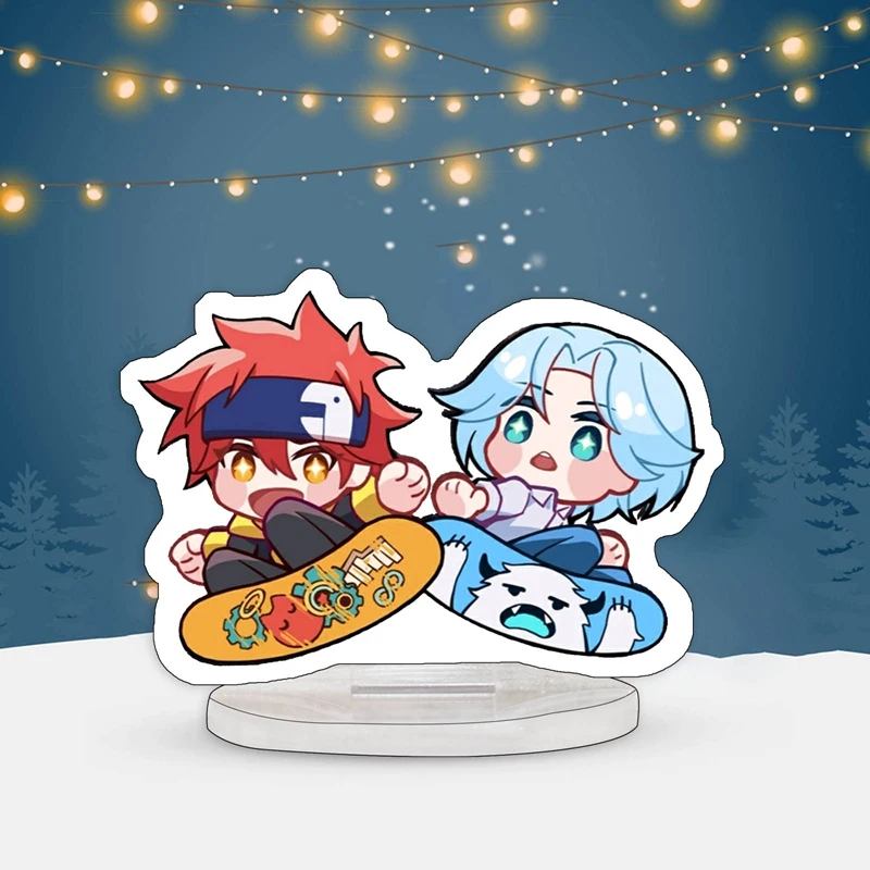 

NEW Anime SK8 the Infinity Mini Acrylic Stand Chinen Miya Langa Kyan Reki Figure Plate Holder Desktop Ornaments Decoration Gift