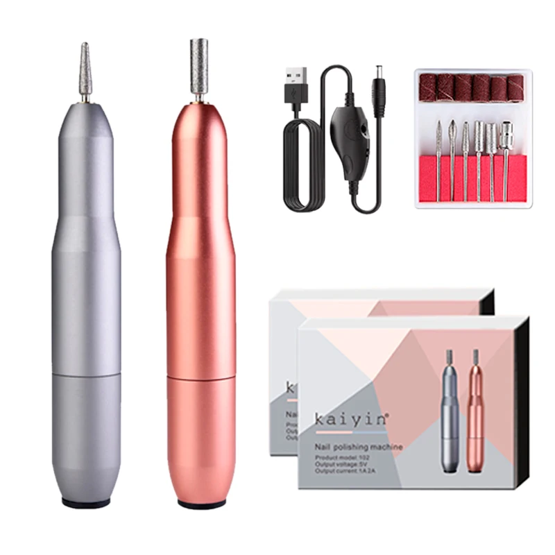 

Electric Nail Drill Machine 20000RMP Set of Milling Cutters for Manicure Gel Removing Machine Nail Art Polisher Accessories Tool
