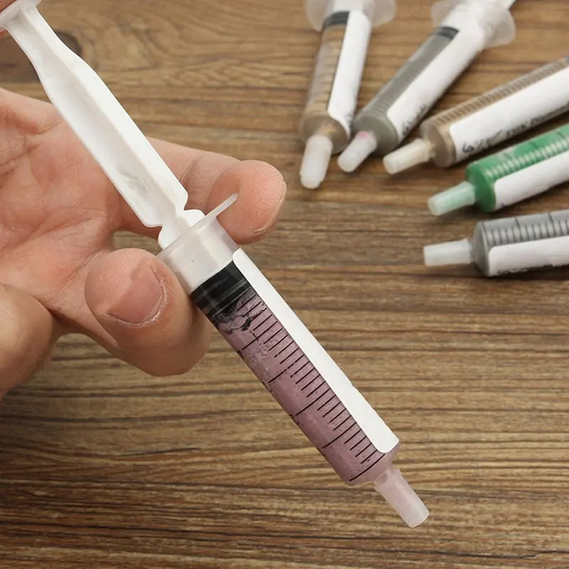 6 шт. Полировальный Инструмент в виде Алмазная притирочная паста состав шприцы