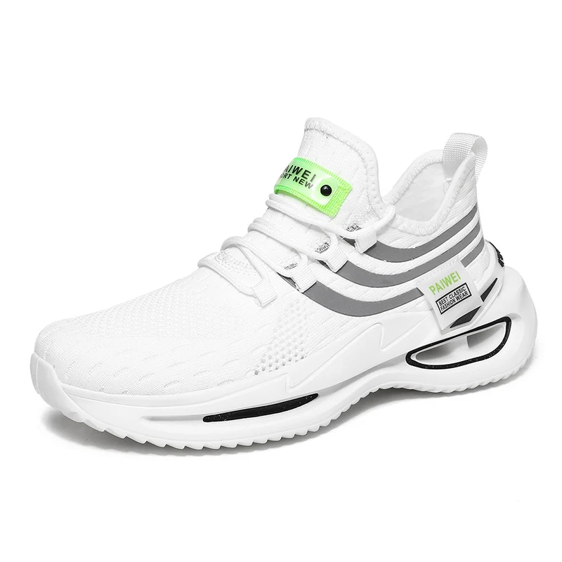 

Breathable Men Casual Shoes Air Mesh Light Sneakers Men Thick Bottom Shockproof Shoes Fashion Luminous Walking Footwear Big Size