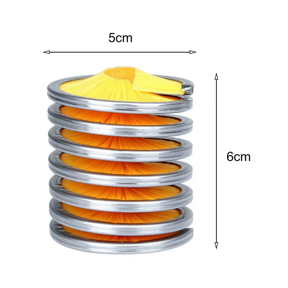 

Useful Rope Washing Brush Portable Compact High Toughness And Corrosion Resistant Caving Ropes Cleaning Washing Brush for Outdo