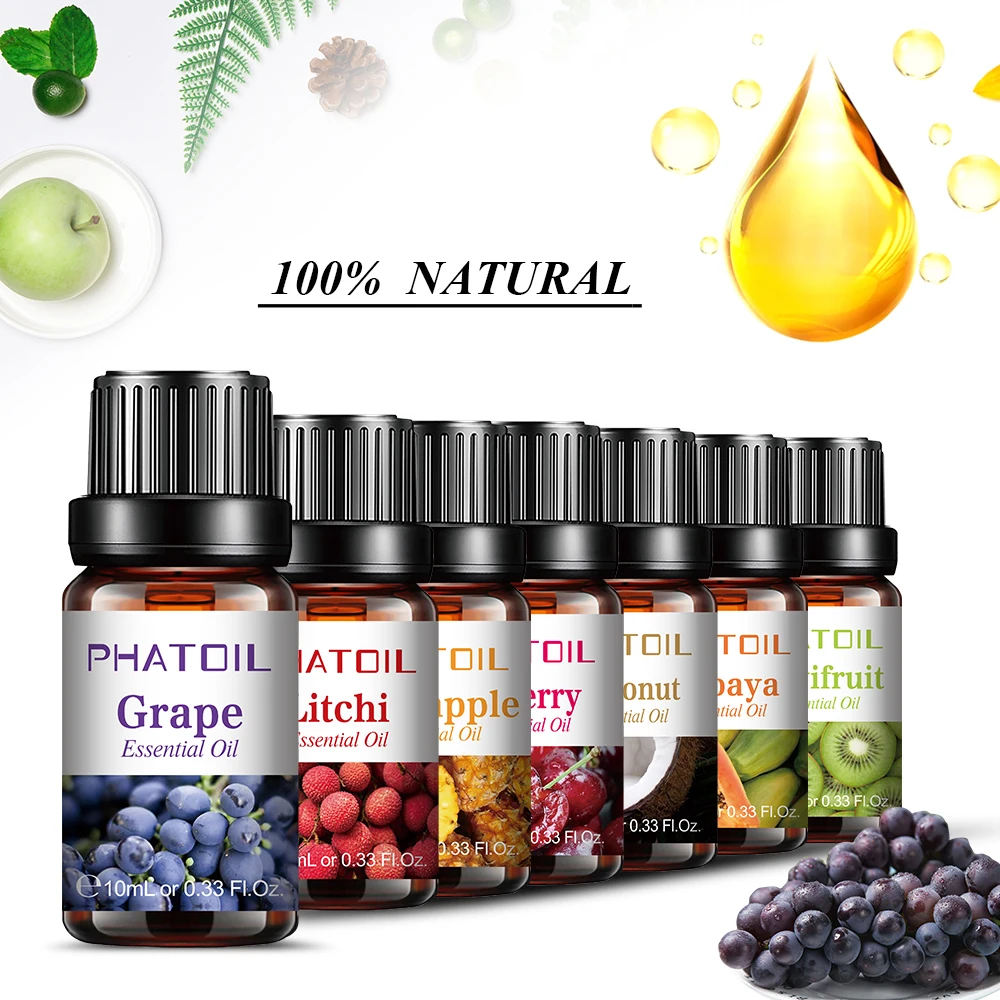 Фруктовое ароматическое масло PHATOIL 10 мл диффузор эфирное ананас банан груша