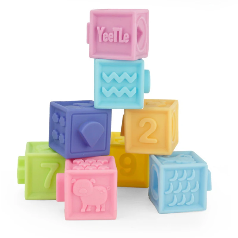 Детская игрушка-конструктор из мягкой резины | Игрушки и хобби